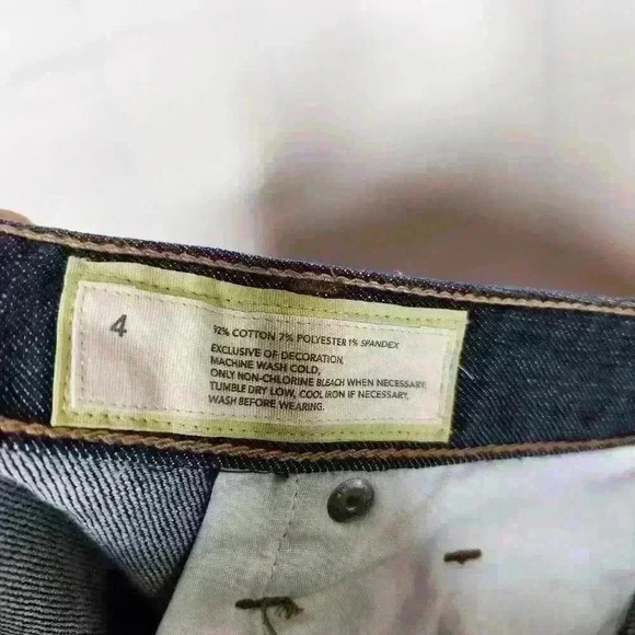 Ann Taylor LOFT medium wash curvy boot jeans size 4 - Picture 4 of 7